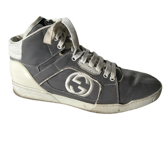 Gucci Rossi High Top Sneaker THIS IS ONE SNEAKER ONLY RIGHT FOOT 10.5 - Picture 1 of 14